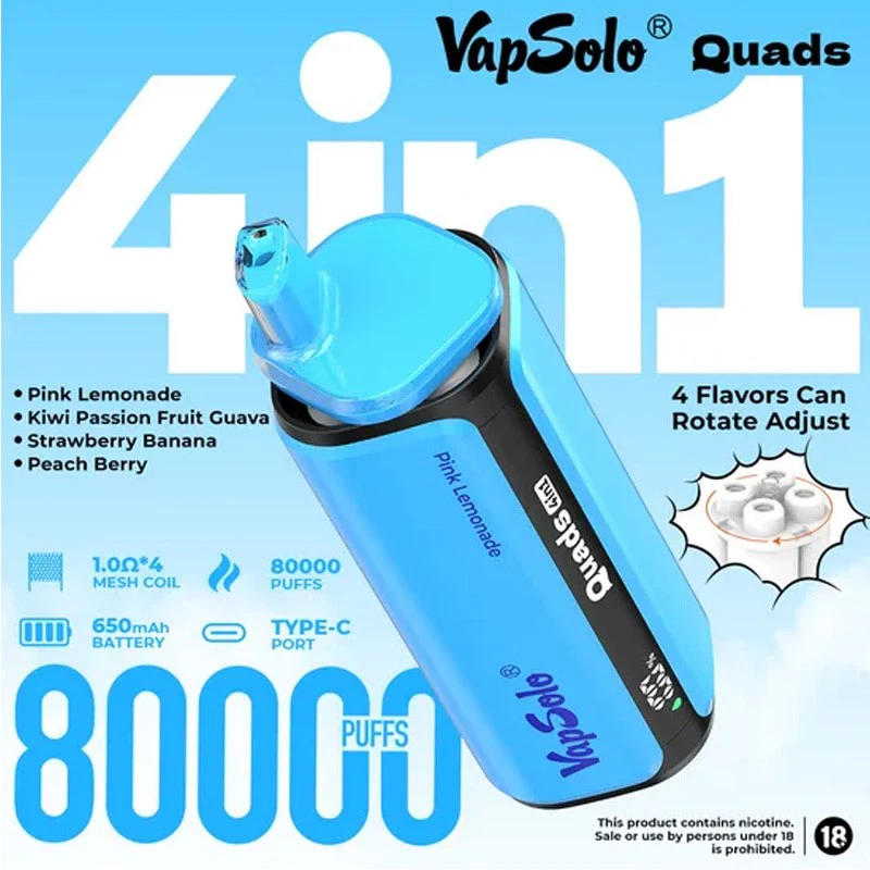 vapsolo quads 80000 puff vapsolo quads 80000 puff