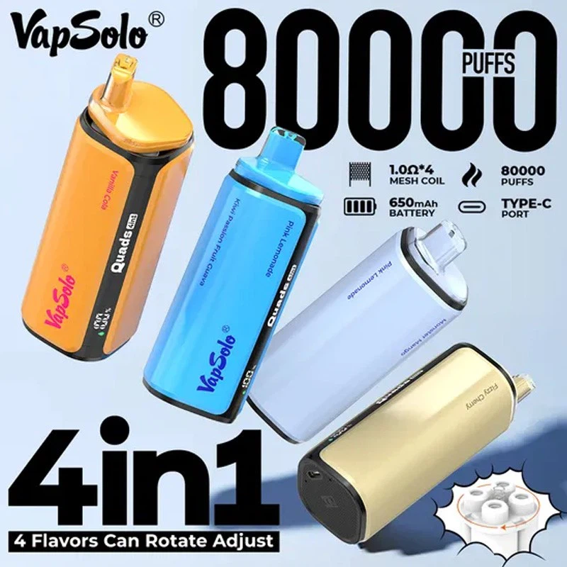 vapsolo quads 80000 puffs vapsolo quads 80000 puffs