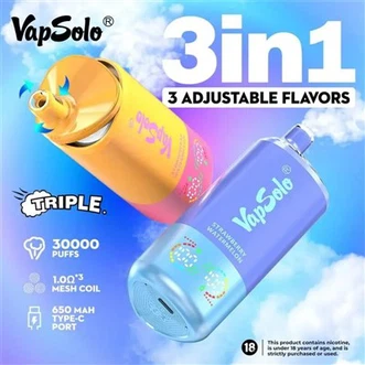 Vapsolo Triple 30000 Puffs